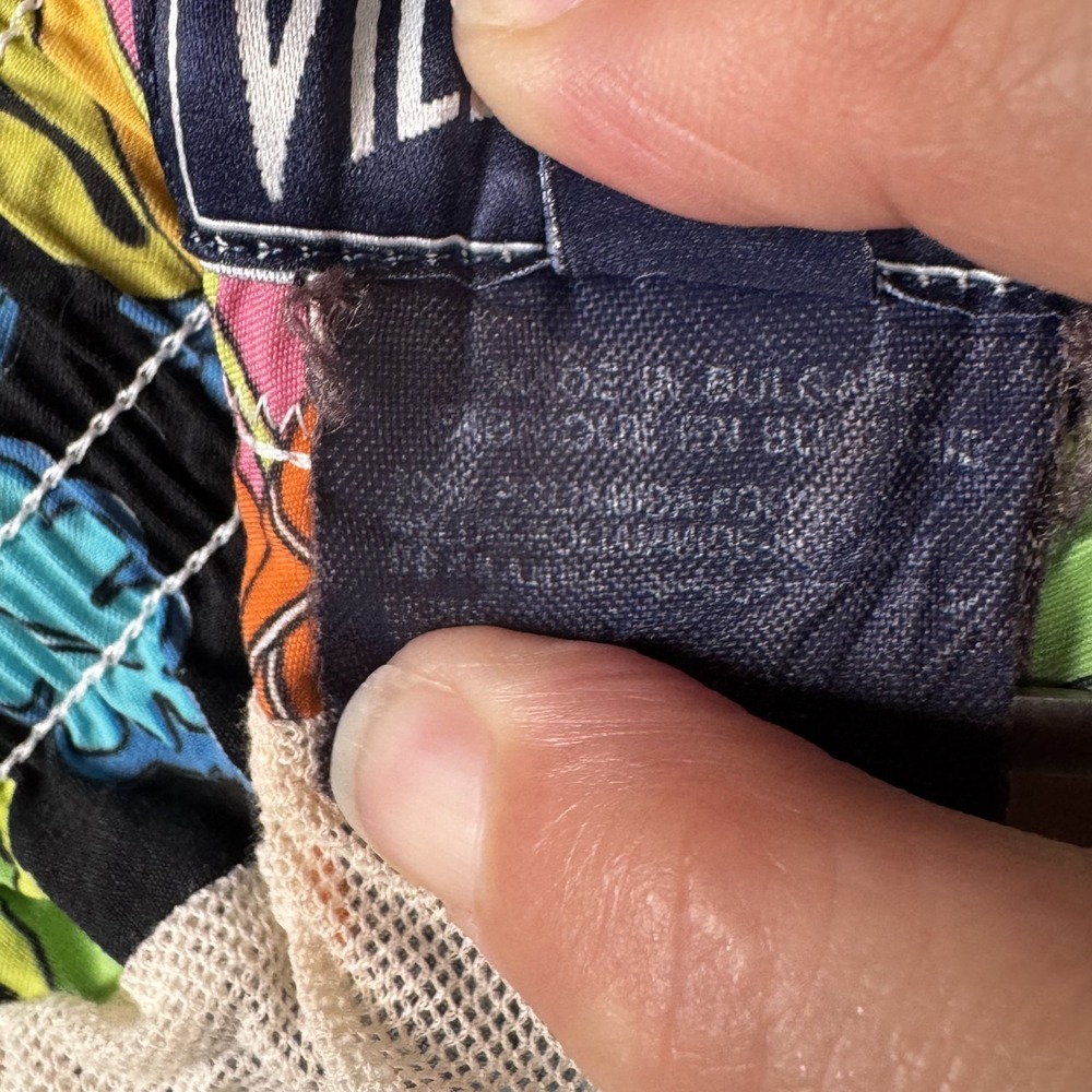 Vilebrequin Shorts Mens 2XL Multicolor Tropical Toucan Swim Trunks Hawaiian - Picture 14 of 16